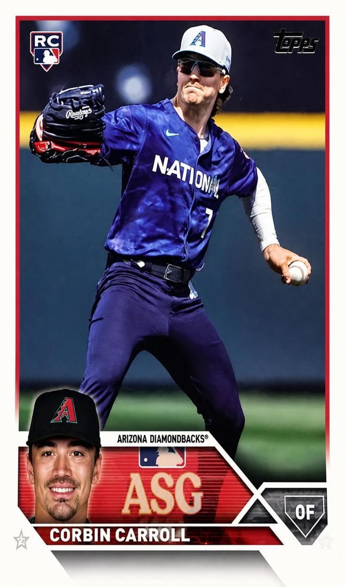 Corbin Carroll 2023 topps Topps Update