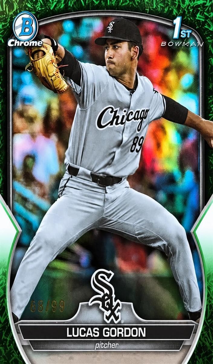 Lucas Gordon trading card