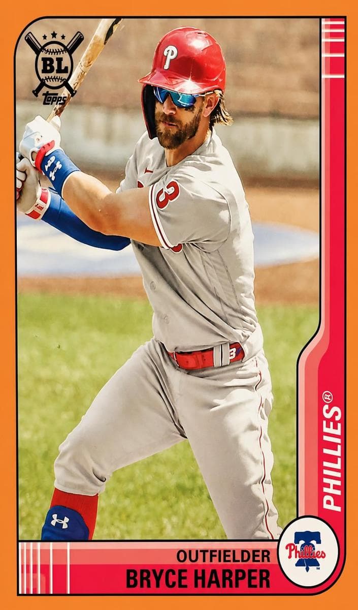 Bryce Harper 2021 topps Topps Big League