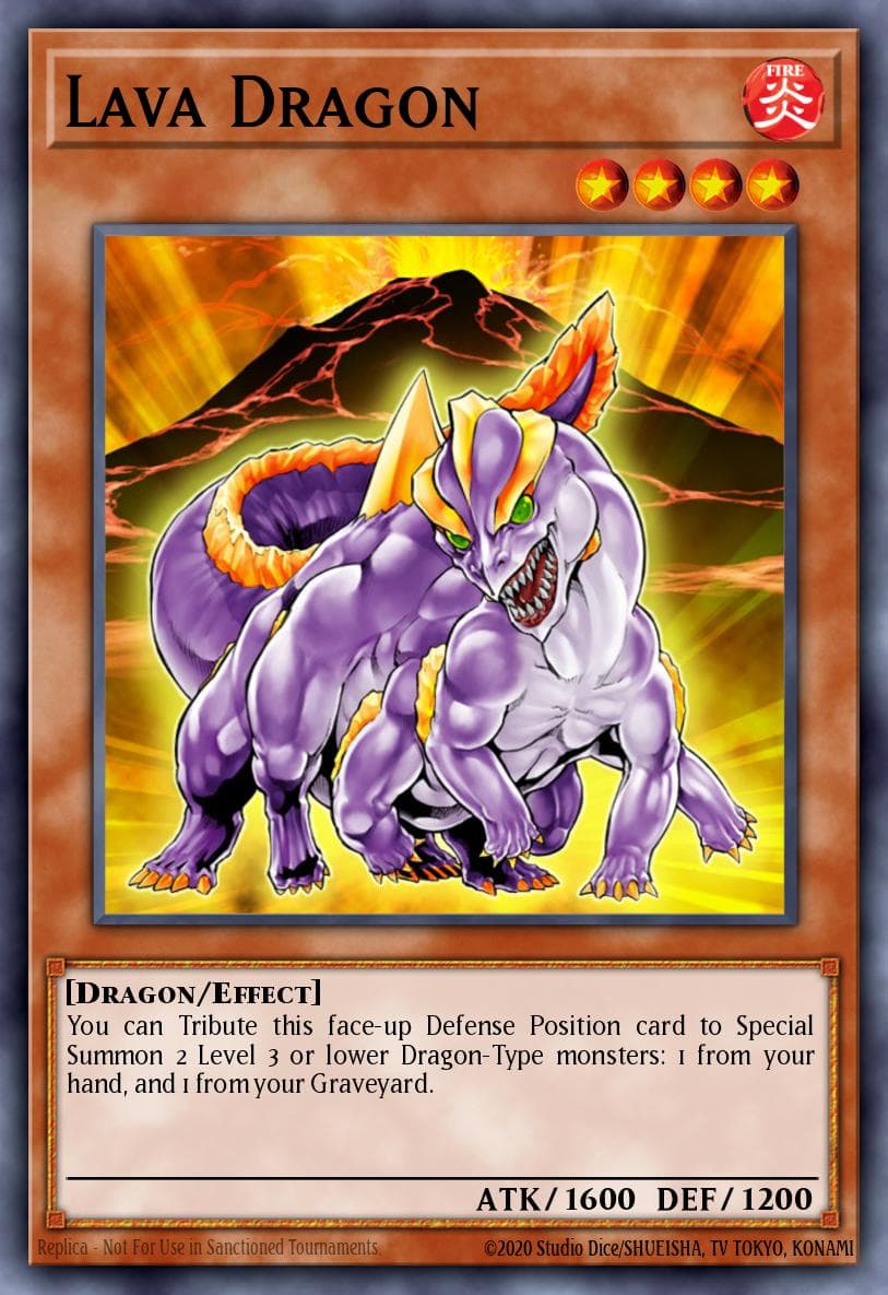 Lava Dragon #RGBT-EN037
