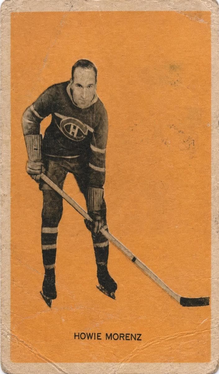 Howie Morenz 1933 unknown