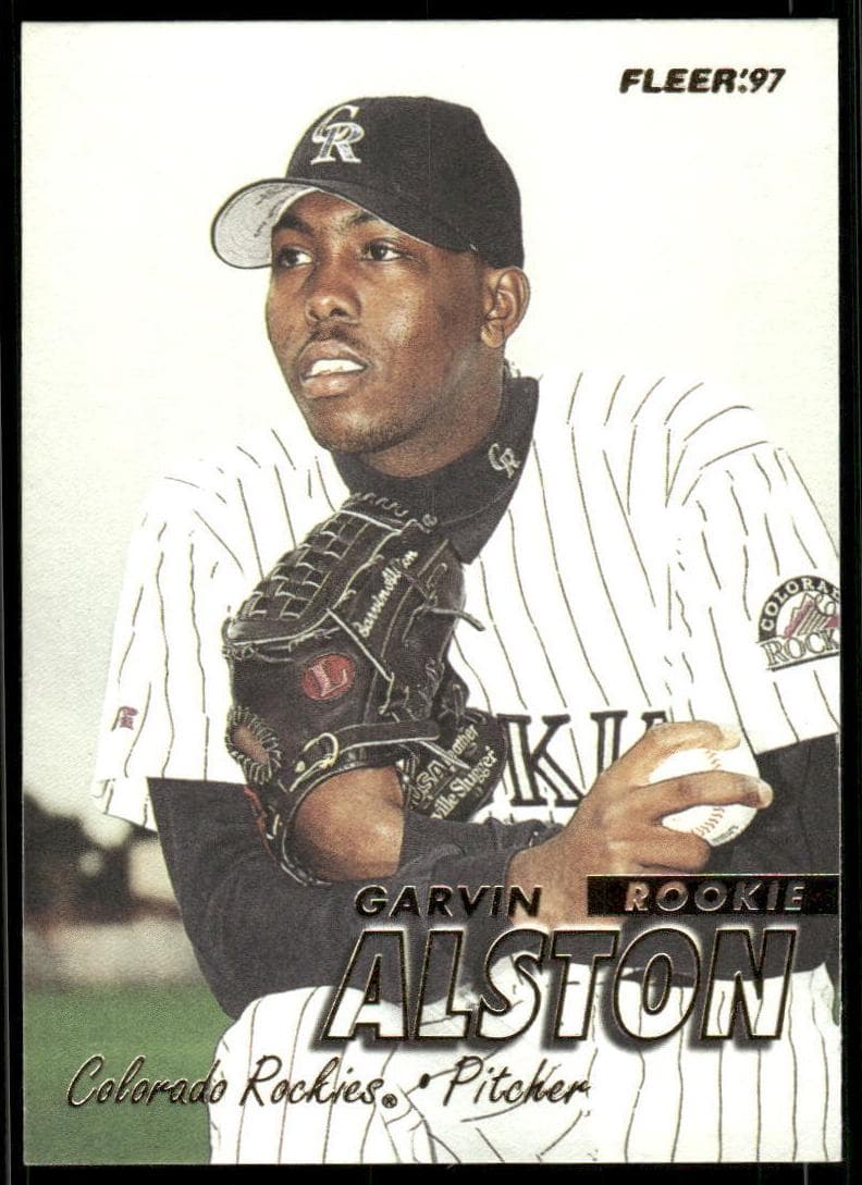 Garvin Alston 1997 fleer Fleer