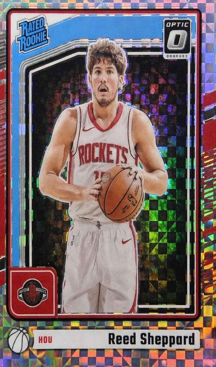 Reed Sheppard trading card
