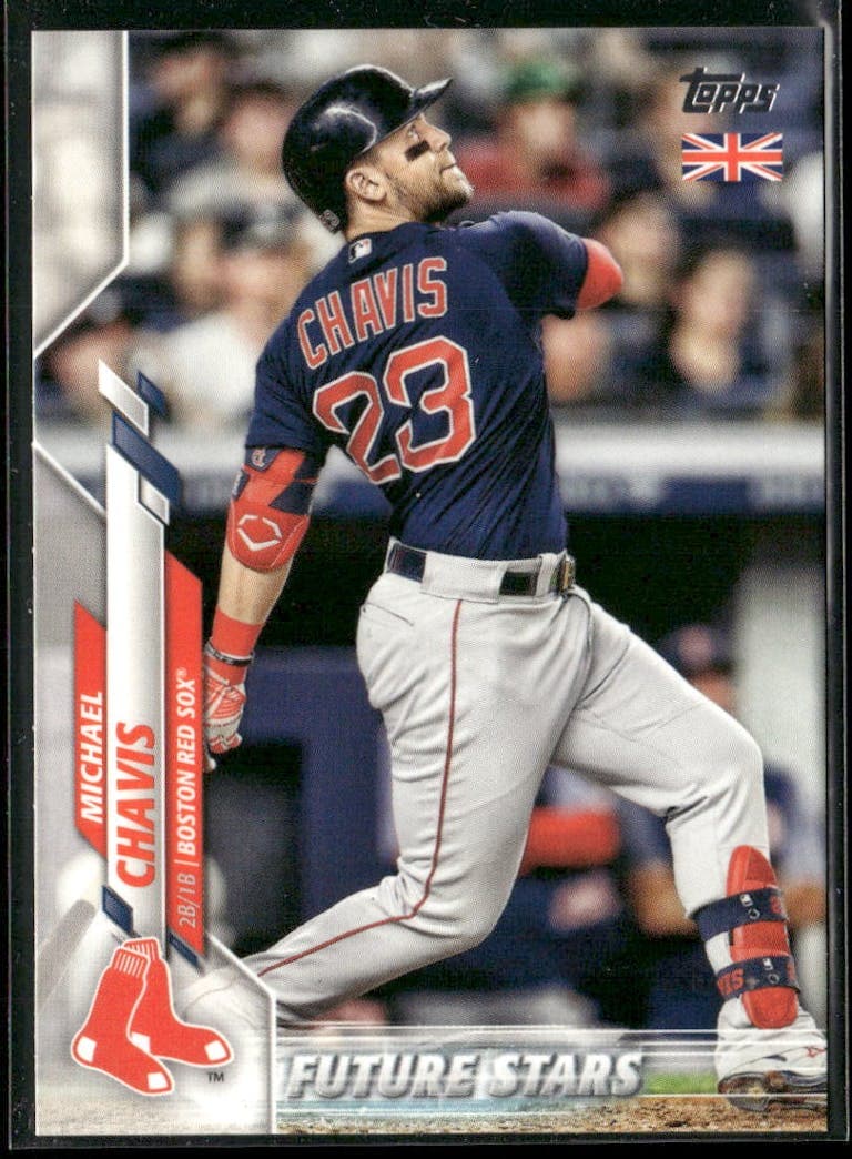 Michael Chavis 2020 topps Topps UK Edition