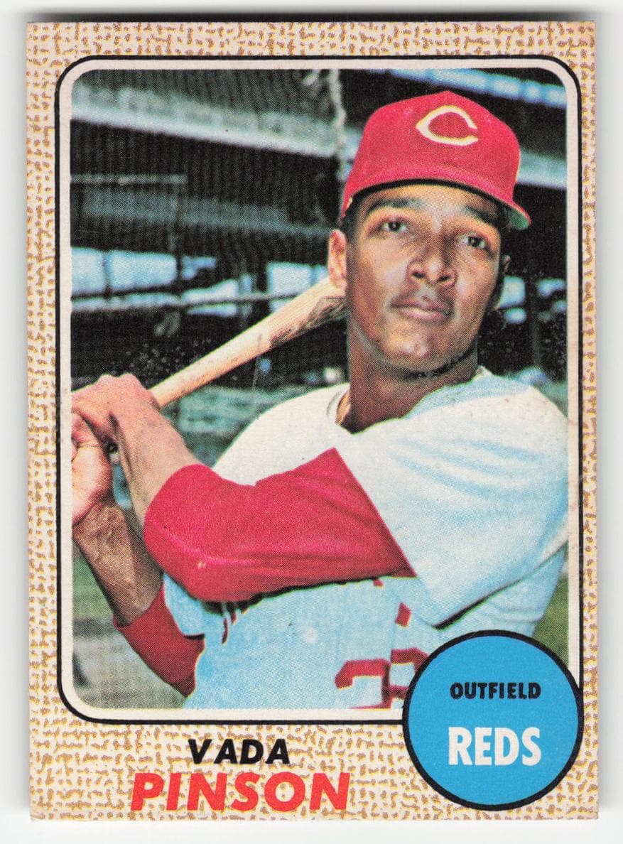 Vada Pinson 1968 topps O-Pee-Chee