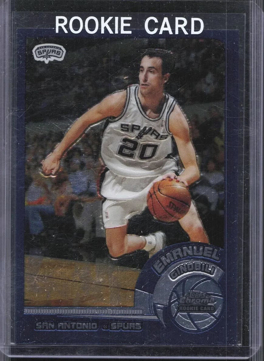Emanuel Ginobili 2002 topps