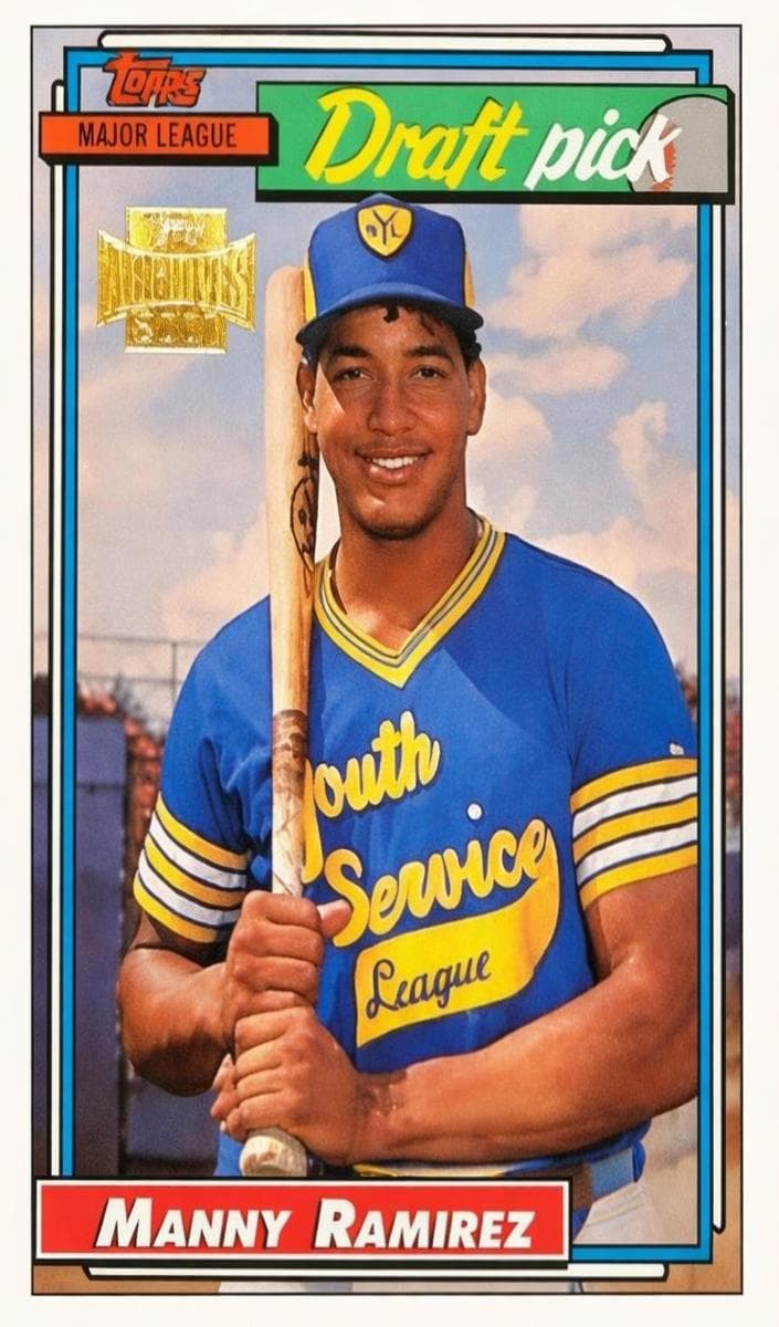 Manny Ramirez 2001 topps Topps Archives Reserve