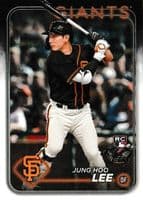 Jung Hoo Lee trading card