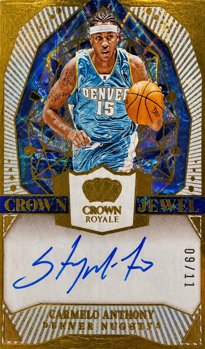 Carmelo Anthony 2023 panini Panini Crown Royale