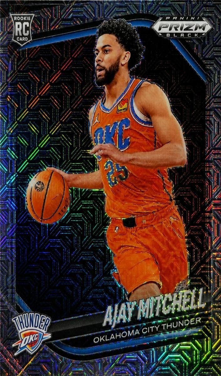 Ajay Mitchell 2024 panini Panini Prizm Black