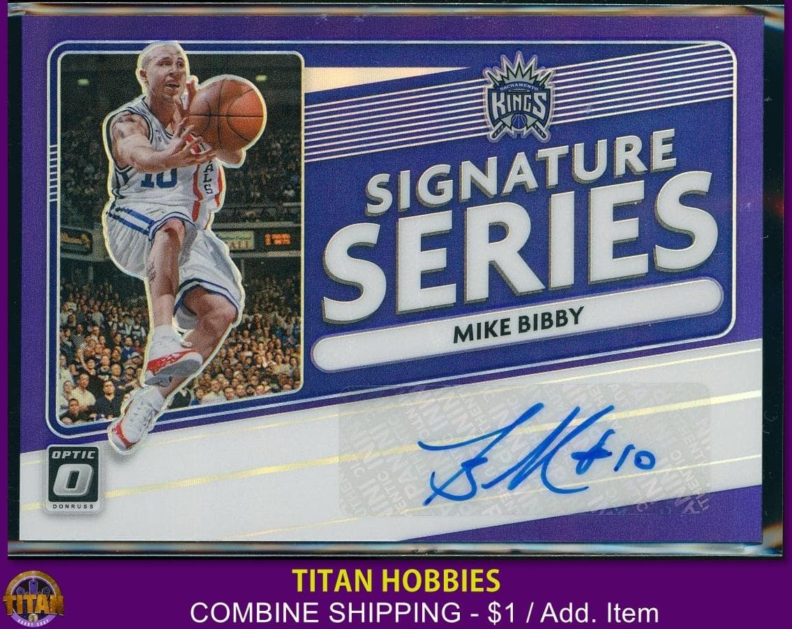 Mike Bibby 2020 panini Donruss Optic
