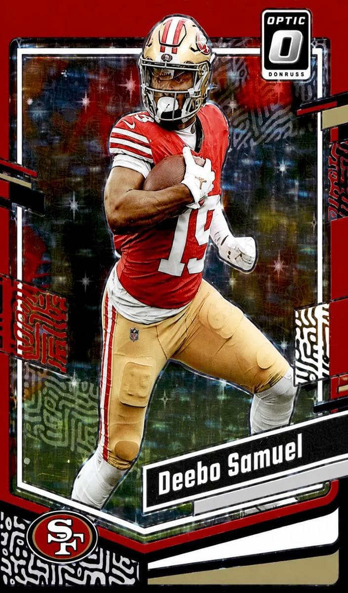 Deebo Samuel 2023 panini Donruss Optic