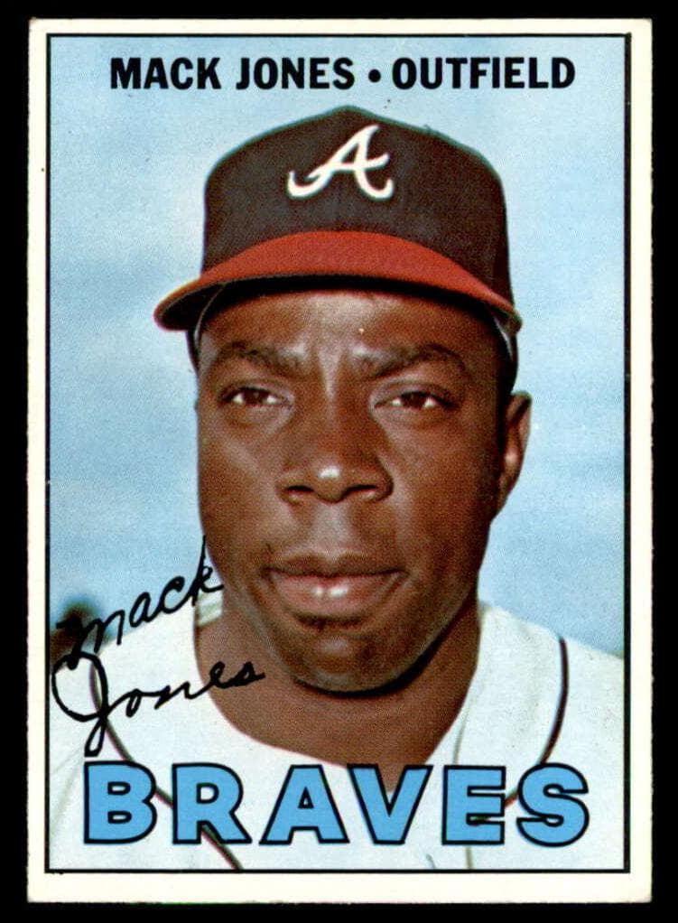 Mack Jones 1967 topps Topps