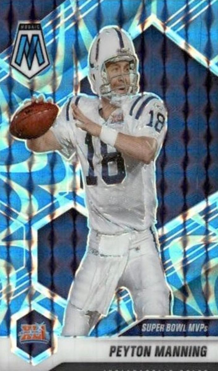 Peyton Manning 2021 panini Panini Mosaic