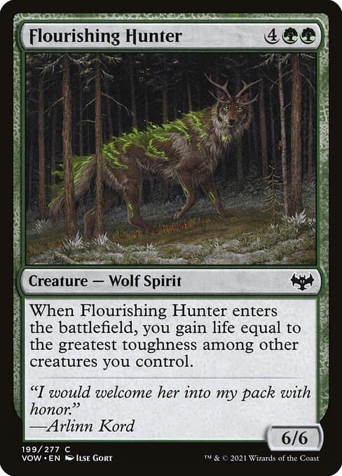 Flourishing Hunter 2022 Magic: The Gathering Innistrad: Double Feature