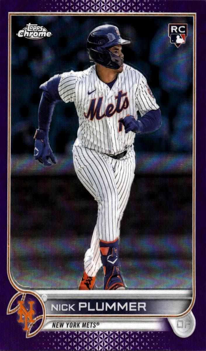 Nick Plummer 2022 topps Topps Chrome Update