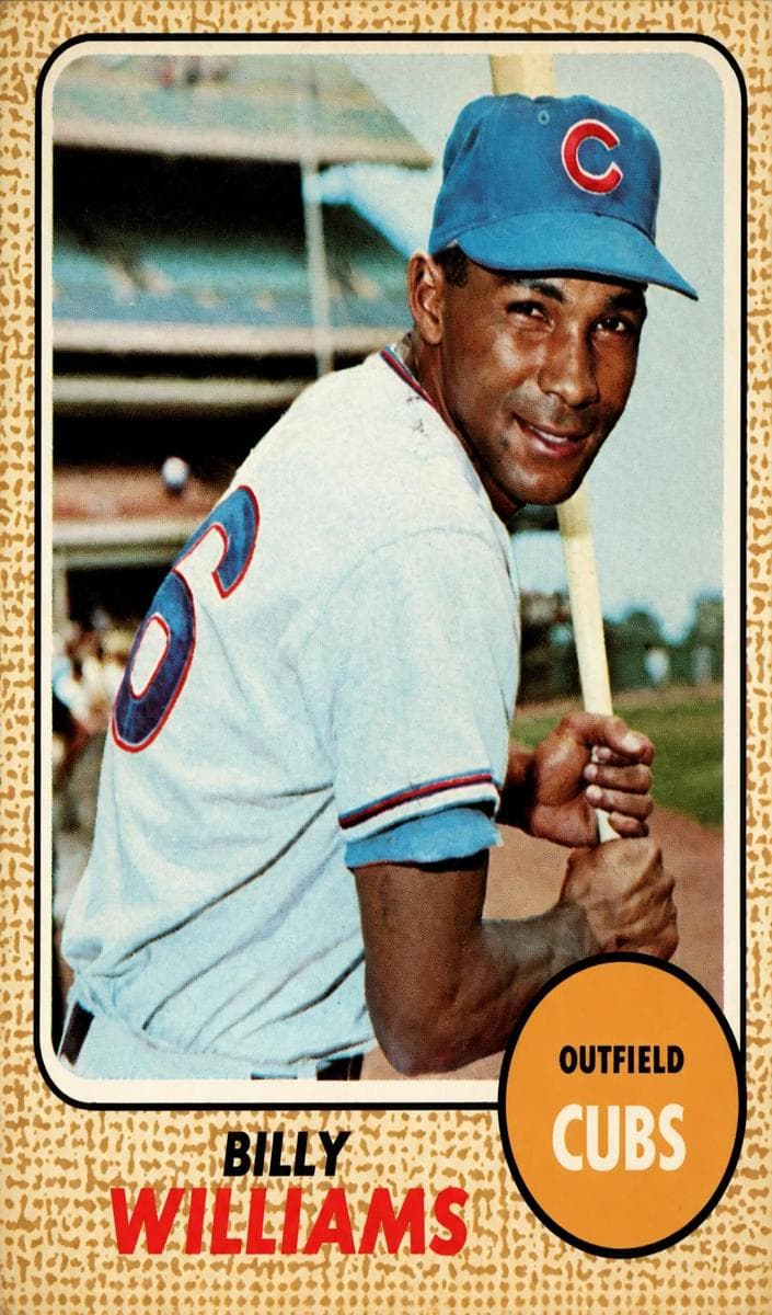 Billy Williams 1968 topps O-Pee-Chee