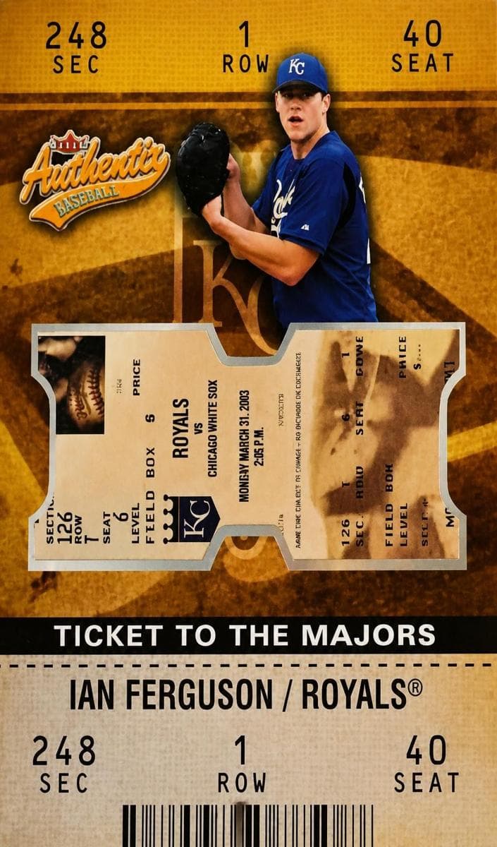 Ian Ferguson 2003 fleer