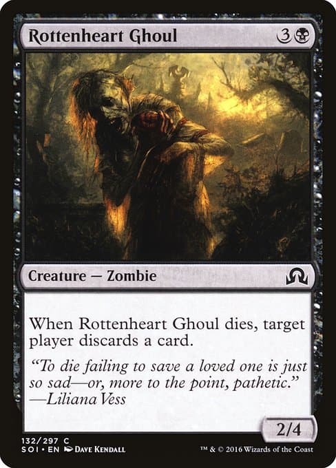 Rottenheart Ghoul 2016 Magic: The Gathering