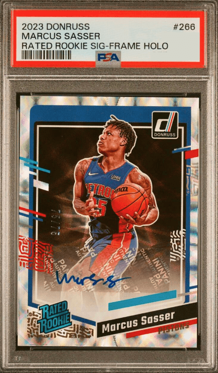 Marcus Sasser 2023 panini Donruss