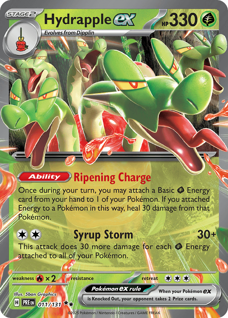 Hydrapple ex 2024 Pokemon Japanese Stellar Miracle