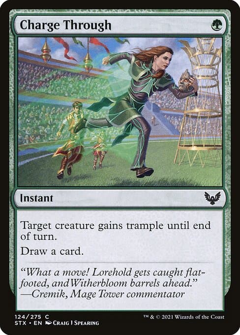 Charge Through 2021 Magic: The Gathering Strixhaven School of Mages