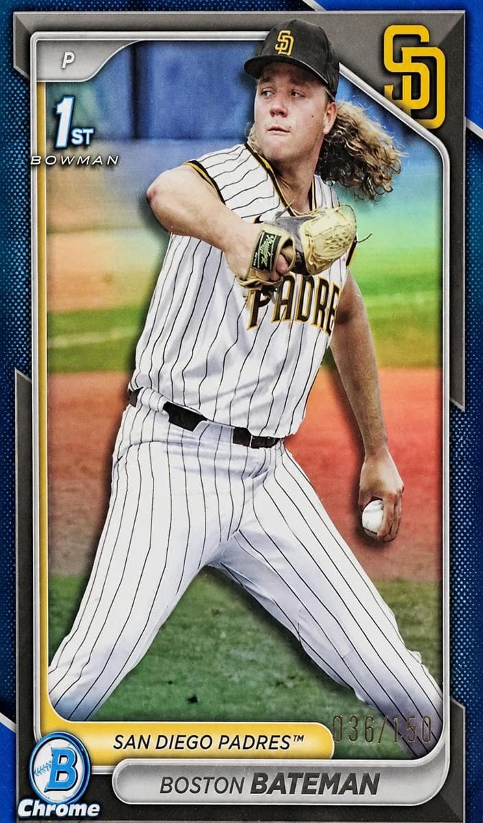 Boston Bateman trading card