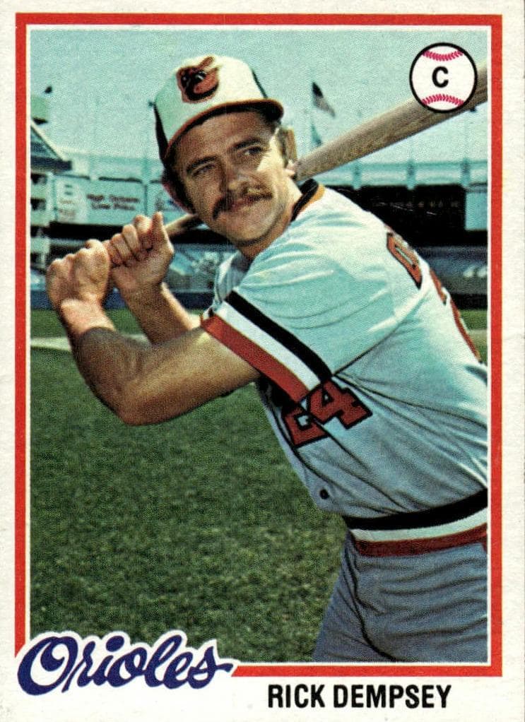Rick Dempsey 1978 topps Topps