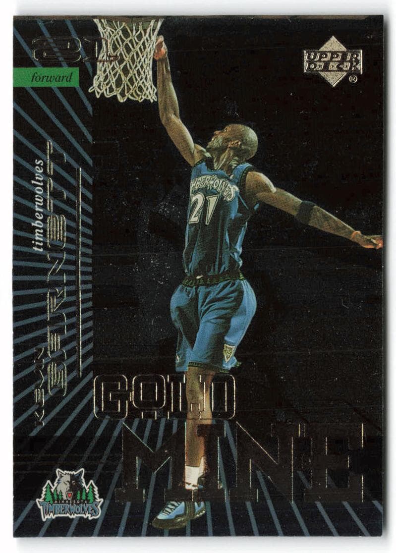 Kevin Garnett 1999 upper-deck Gold Reserve