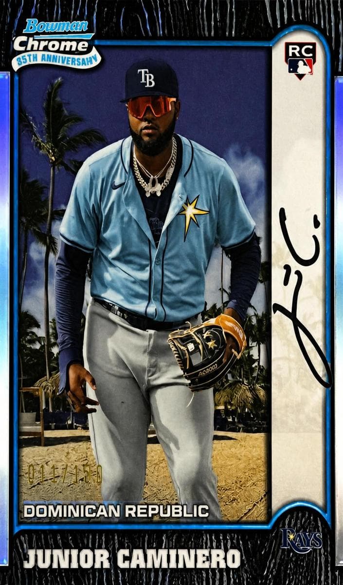 Junior Caminero 2024 bowman Bowman Chrome