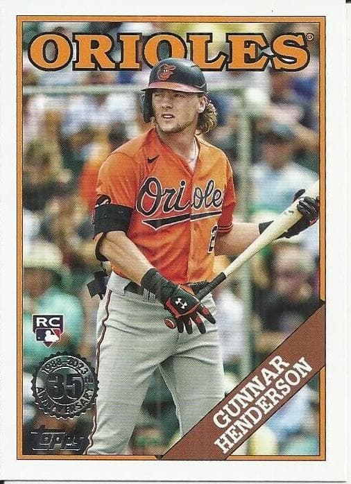 Gunnar Henderson 2023 topps Topps Update
