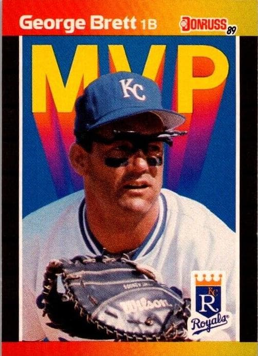 George Brett 1989 panini