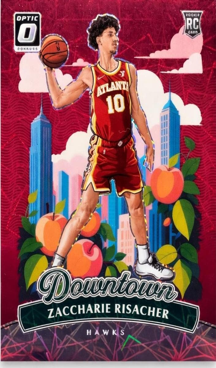 Zaccharie Risacher 2024 panini Donruss Optic