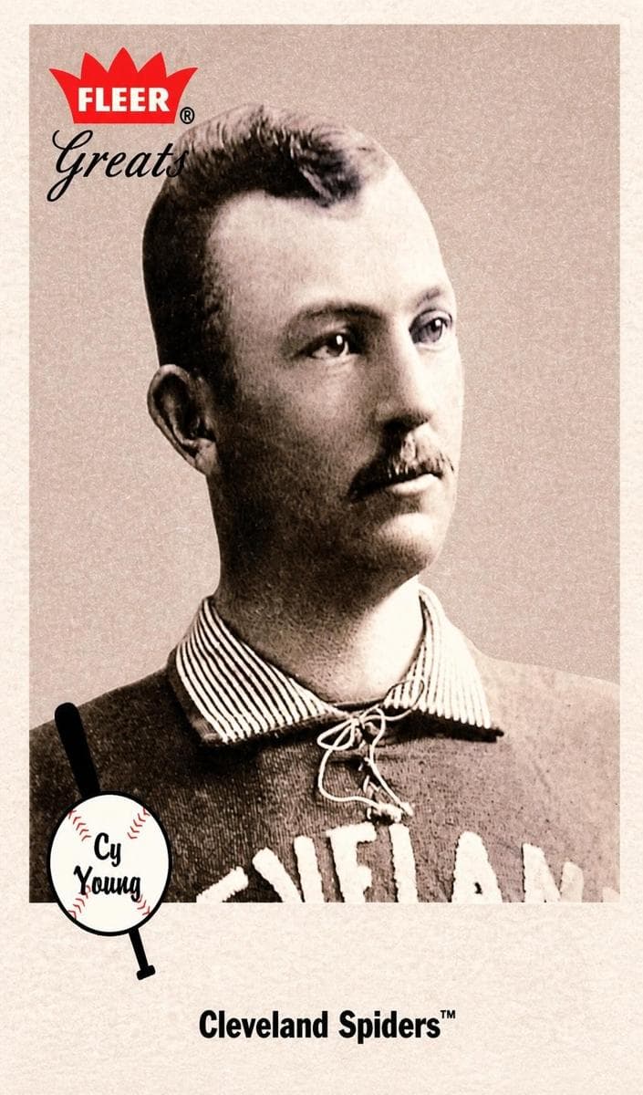 Cy Young 2002 fleer Fleer Greats of the Game