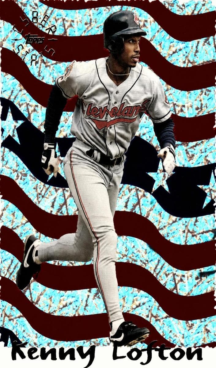 Kenny Lofton 1995 topps Topps