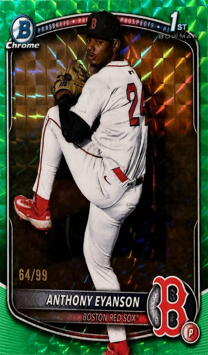 Anthony Eyanson 2025 bowman Bowman Draft Chrome