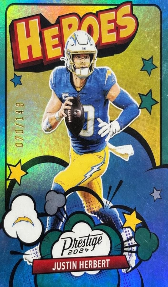 Justin Herbert 2024 panini Panini Prestige