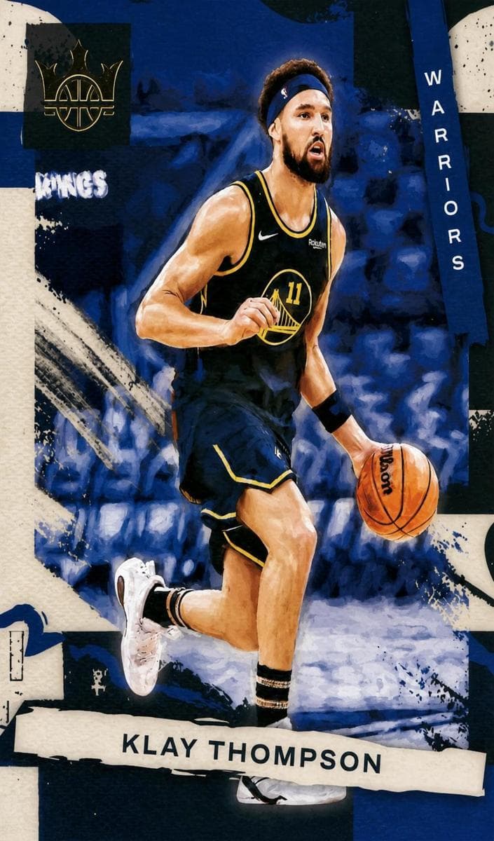 Klay Thompson 2021 panini Panini Court Kings