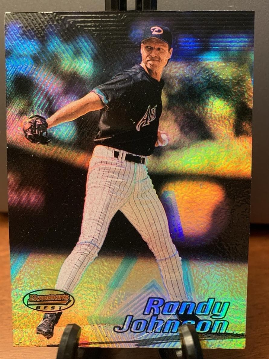 Randy Johnson 2002 bowman Bowman's Best
