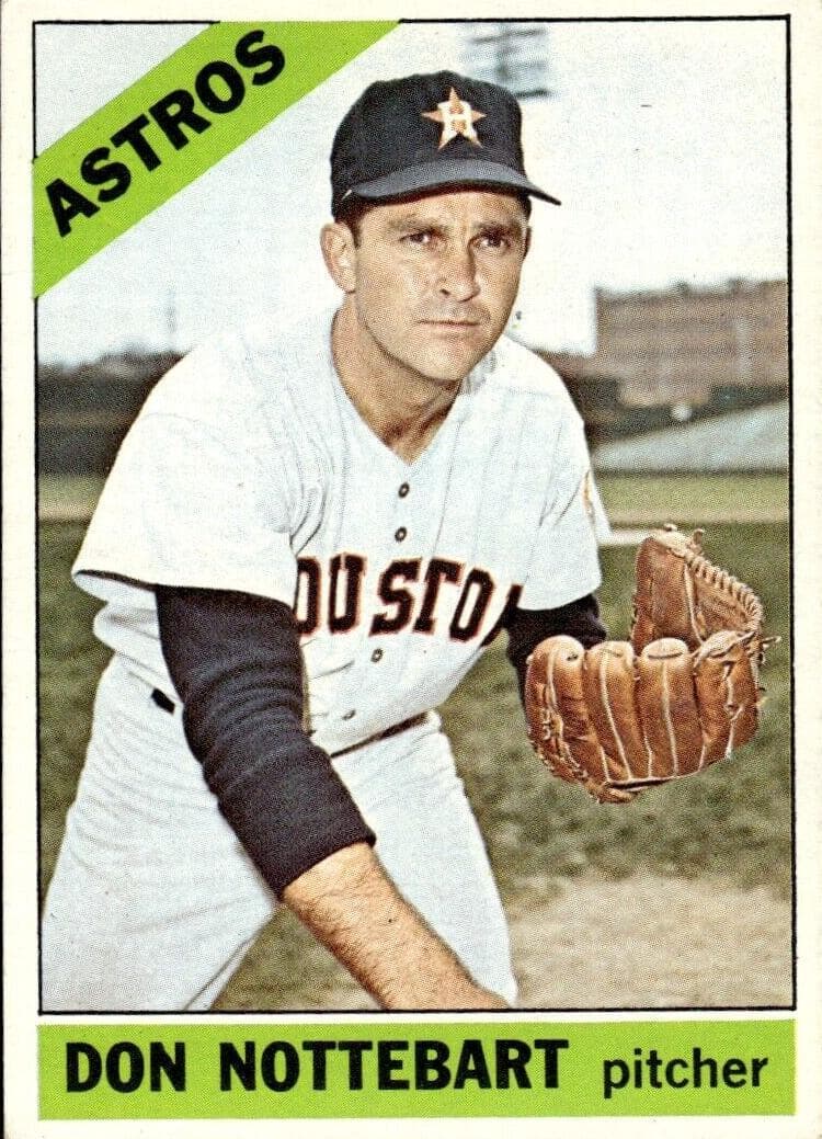 Don Nottebart 1966 topps Topps Venezuelan