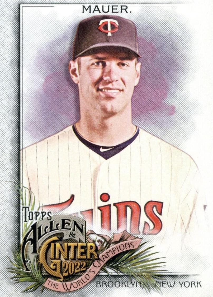 Joe Mauer 2022 topps Topps Allen & Ginter
