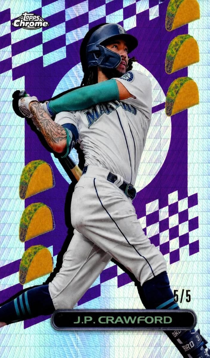 J.P. Crawford 2023 topps Topps Chrome
