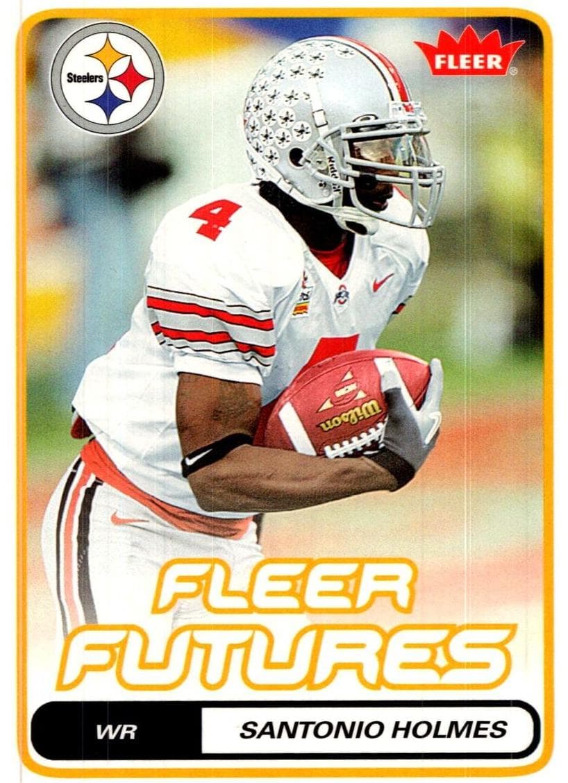 Santonio Holmes 2006 fleer Fleer