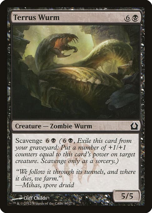 Terrus Wurm 2012 Magic: The Gathering Return to Ravnica