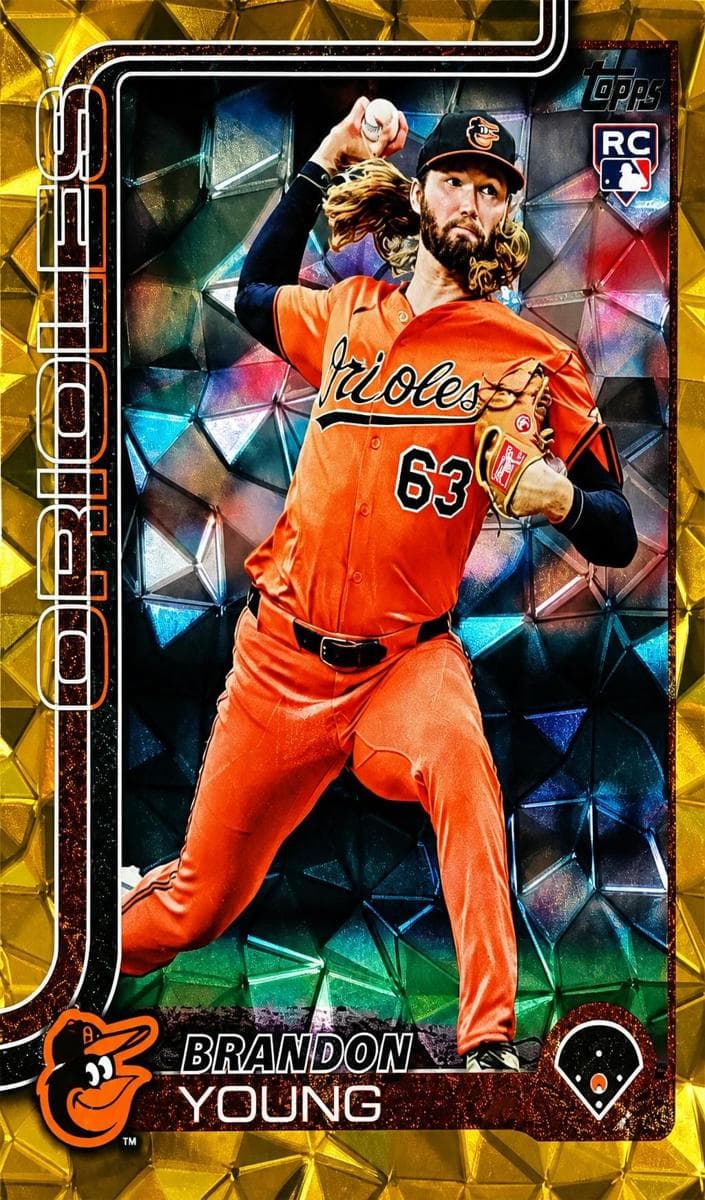Brandon Young 2025 topps Topps Update