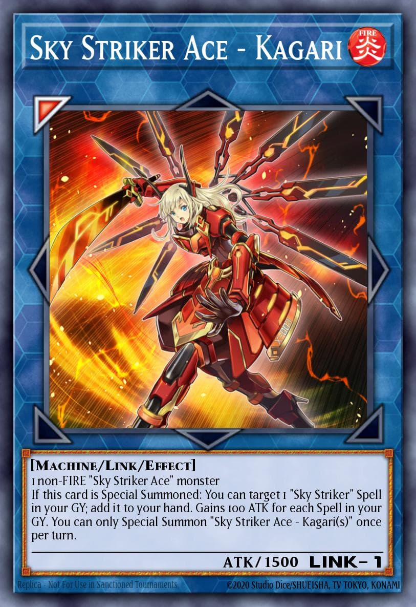 Sky Striker Ace - Kagari #OP08-EN002