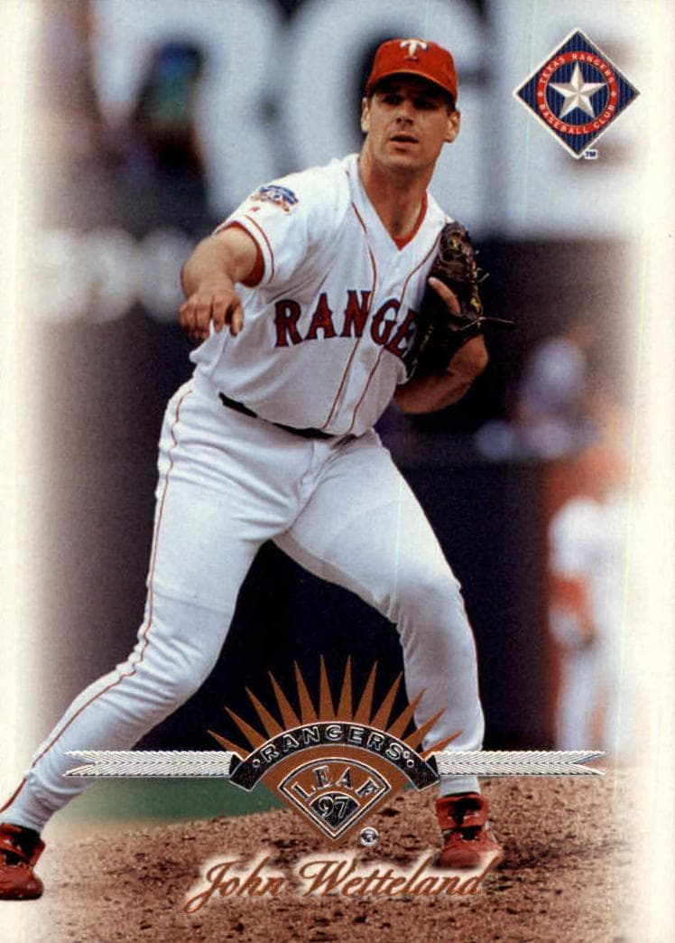 John Wetteland 1997 leaf Leaf