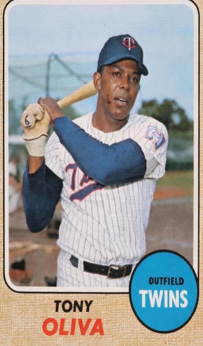 Tony Oliva 1968 topps O-Pee-Chee