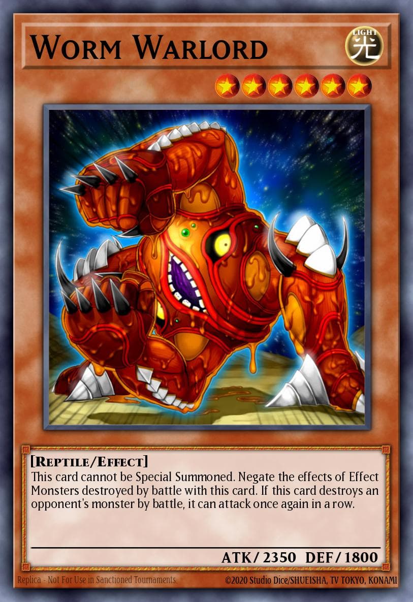 Worm Warlord 2010 Yu-Gi-Oh! Hidden Arsenal 3