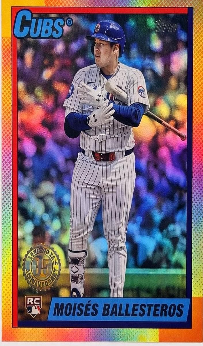 Moisés Ballesteros 2025 topps